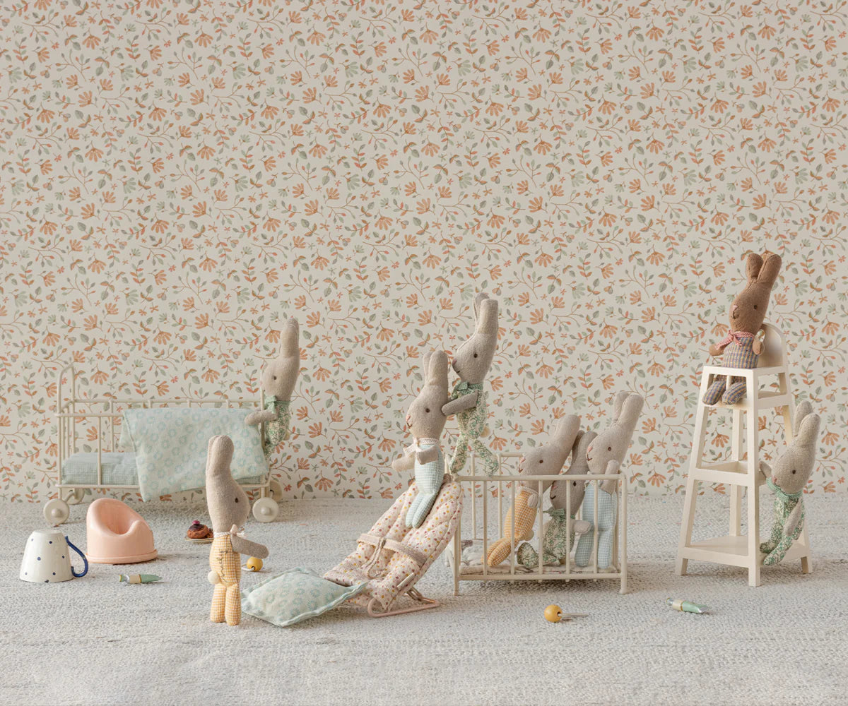 Maileg - Hase micro hellblau karo