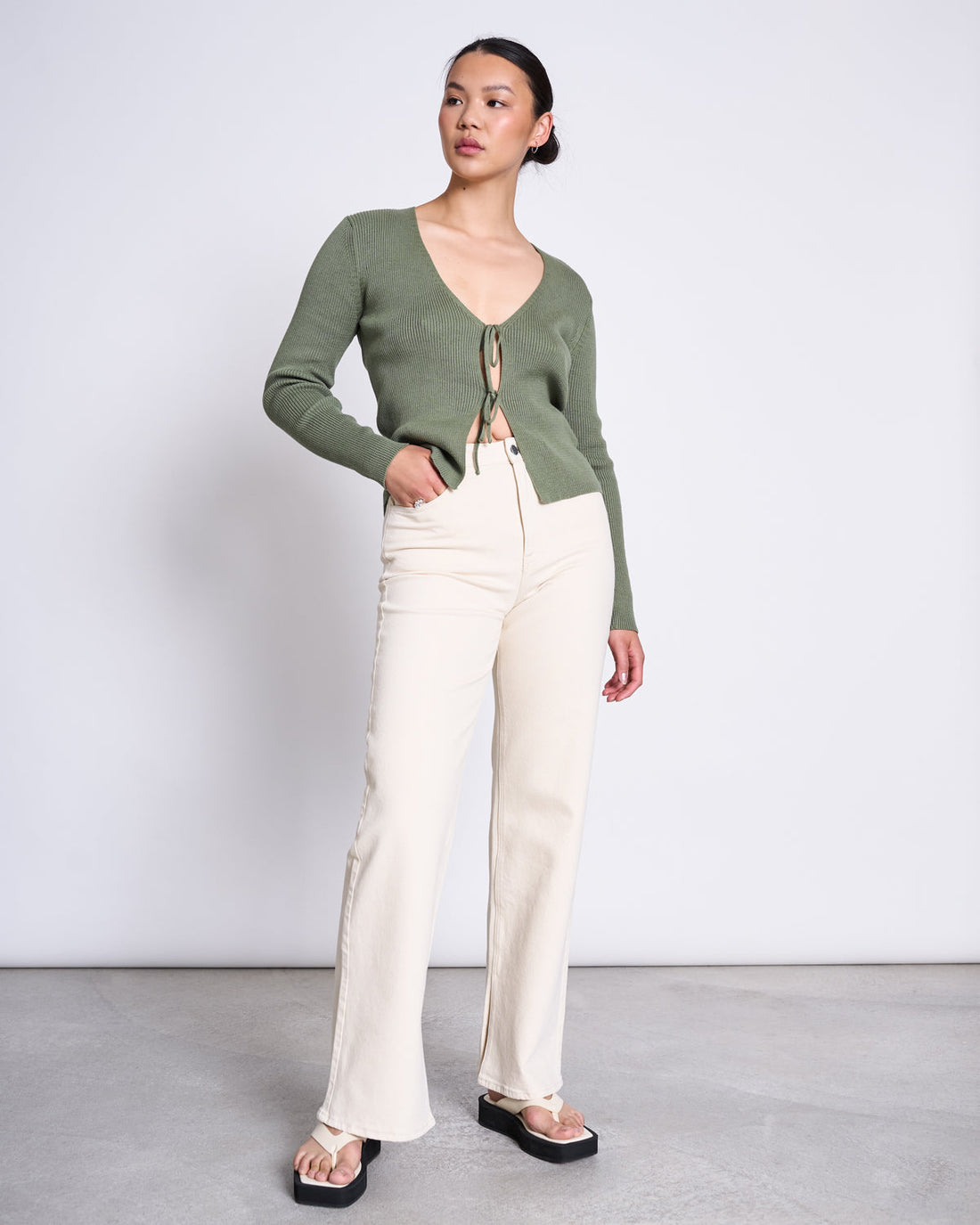 Jan ´n June - Strick Cardigan Tangy Sea Spray grün