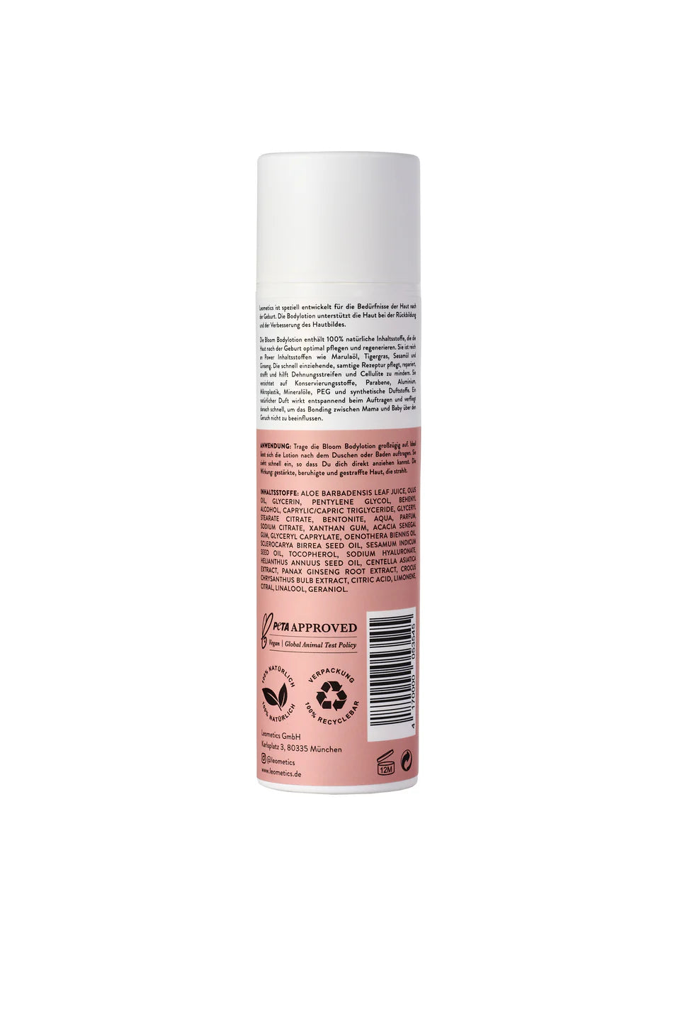 Leometics - prenatal Bodylotion straffend & reparierend