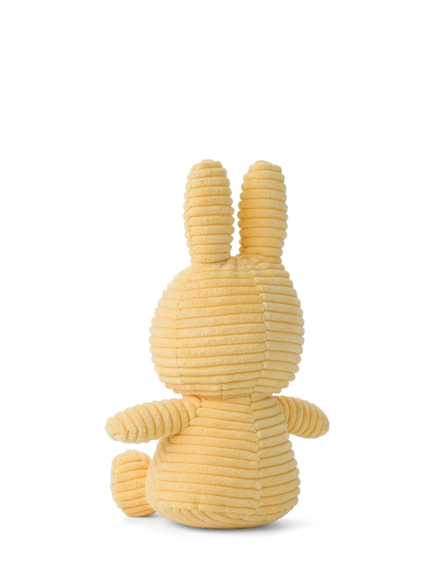 Bon Ton Toys - Miffy Kuscheltier Eco-Cord gelb 23cm