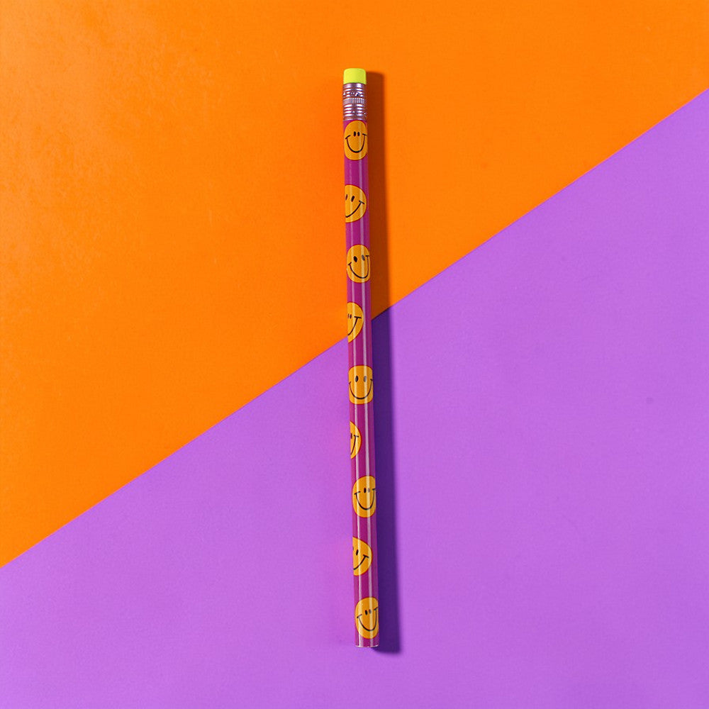 Ava & Yves - Bleistift smile, violett-orange