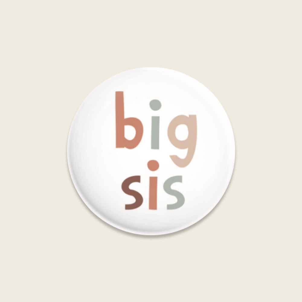 Ava & Yves - Kinder Button Big Sis