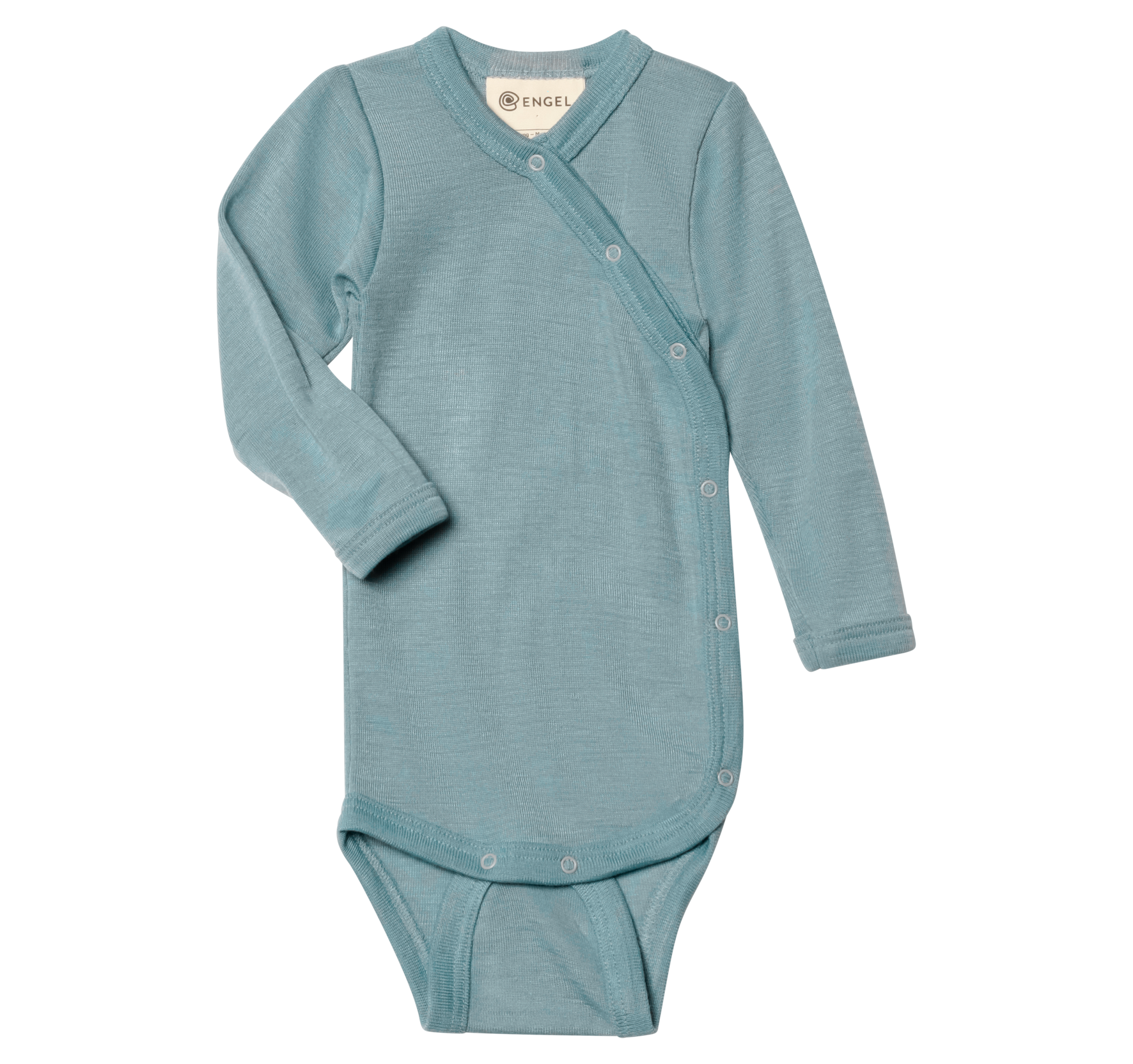 Engel - Baby Wickelbody langarm blau
