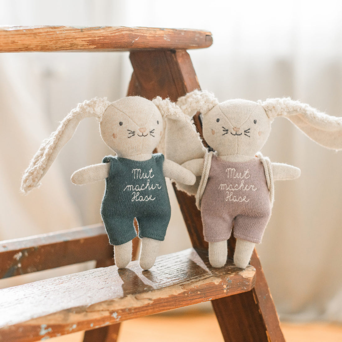 Ava & Yves - Hase "Mutmacher", flieder