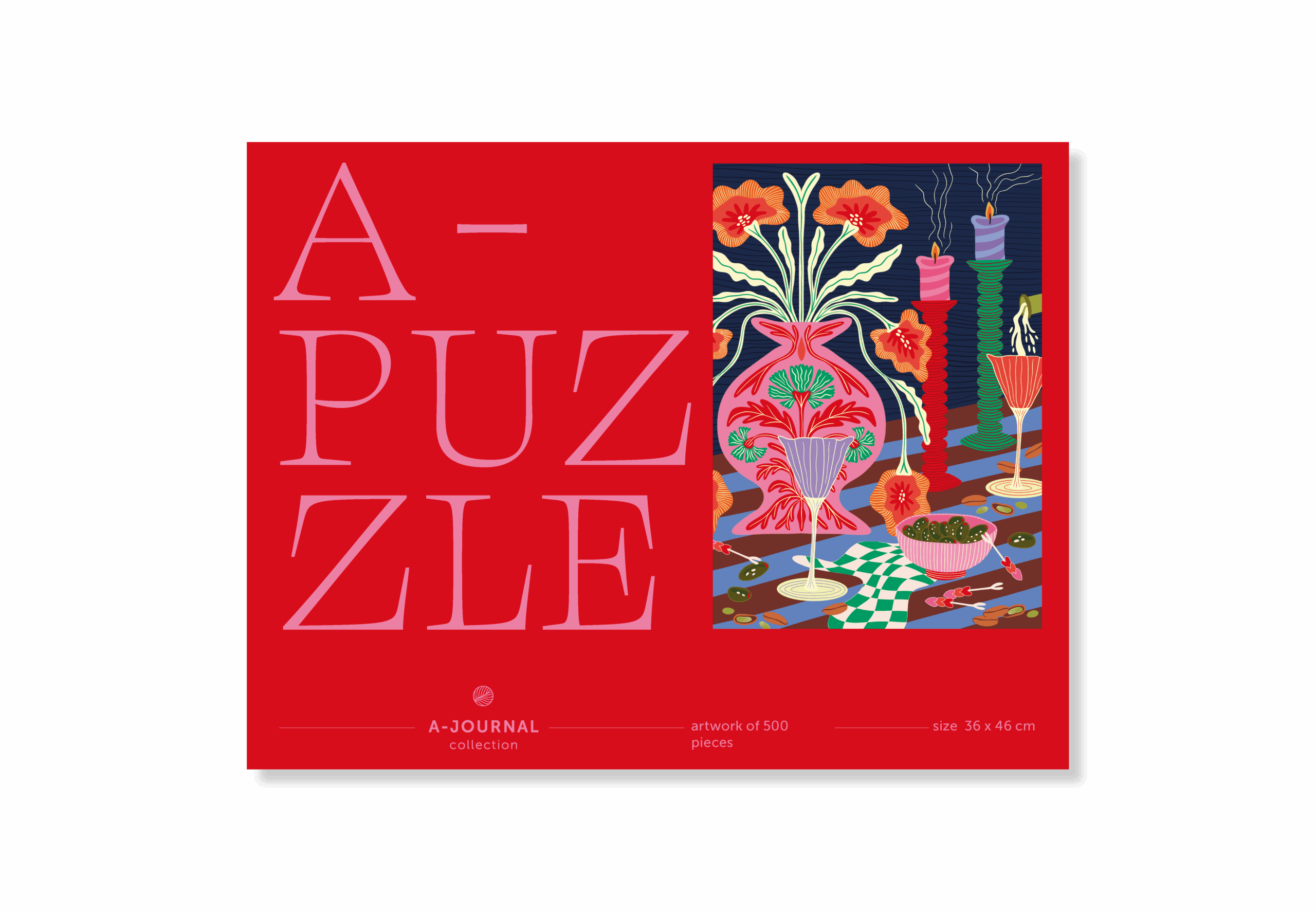 A-Journal - Damen Puzzle Apéro 500 Teile