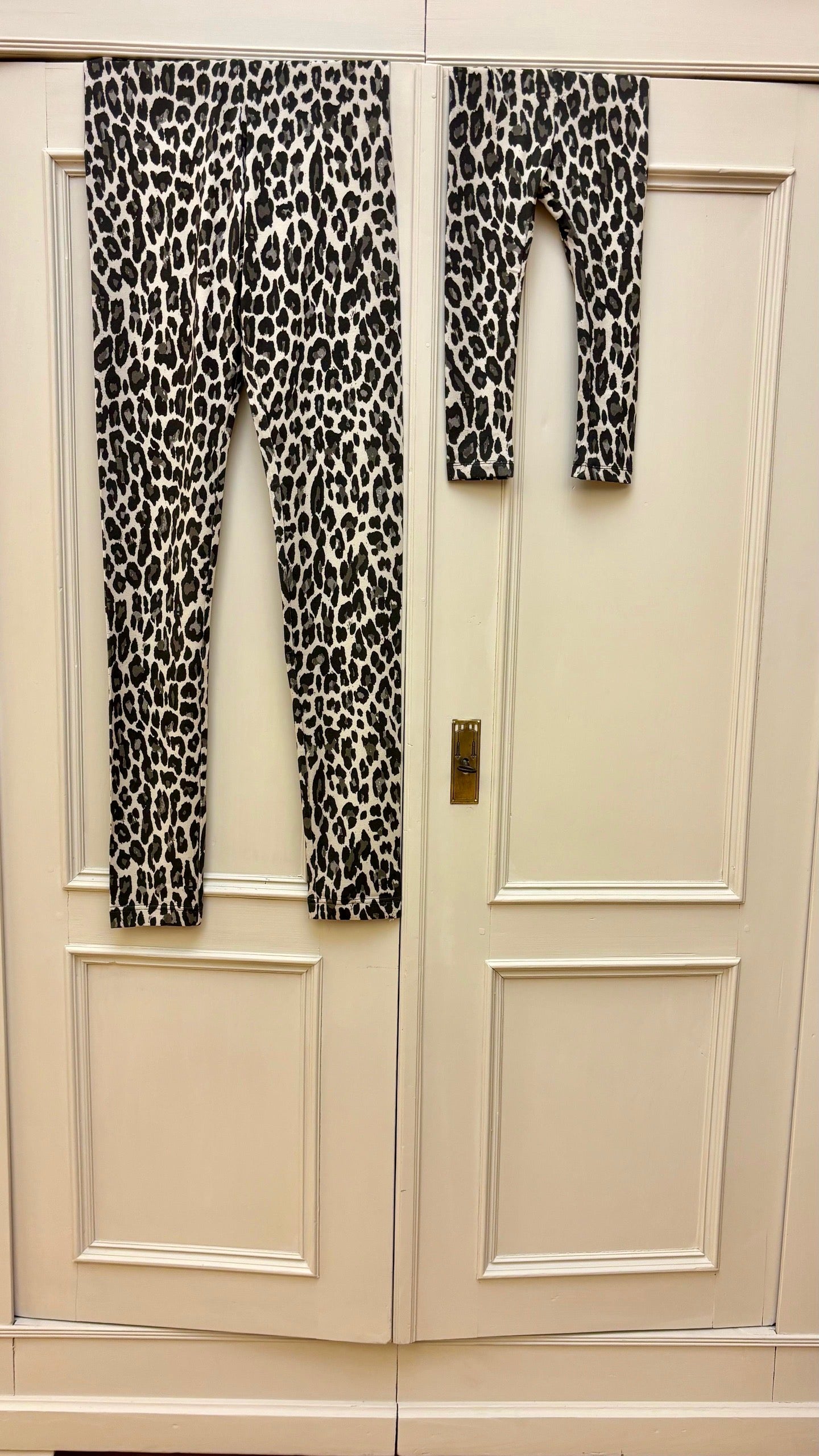 AURYN - Damen Bambus Leggings leoprint