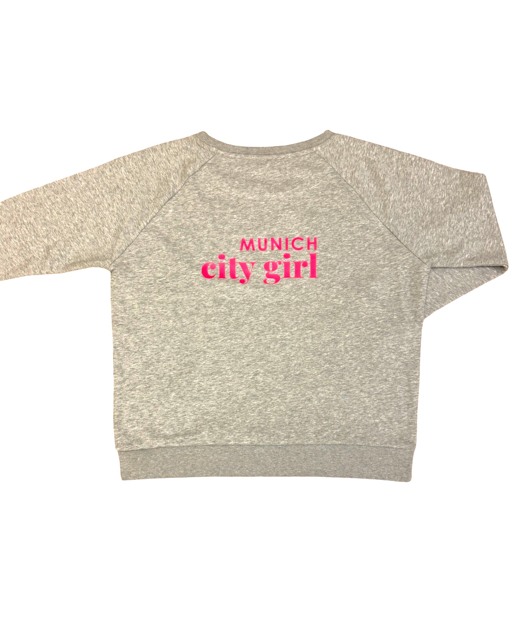Auryn - Sweatshirt grau munich city girl pink hinten