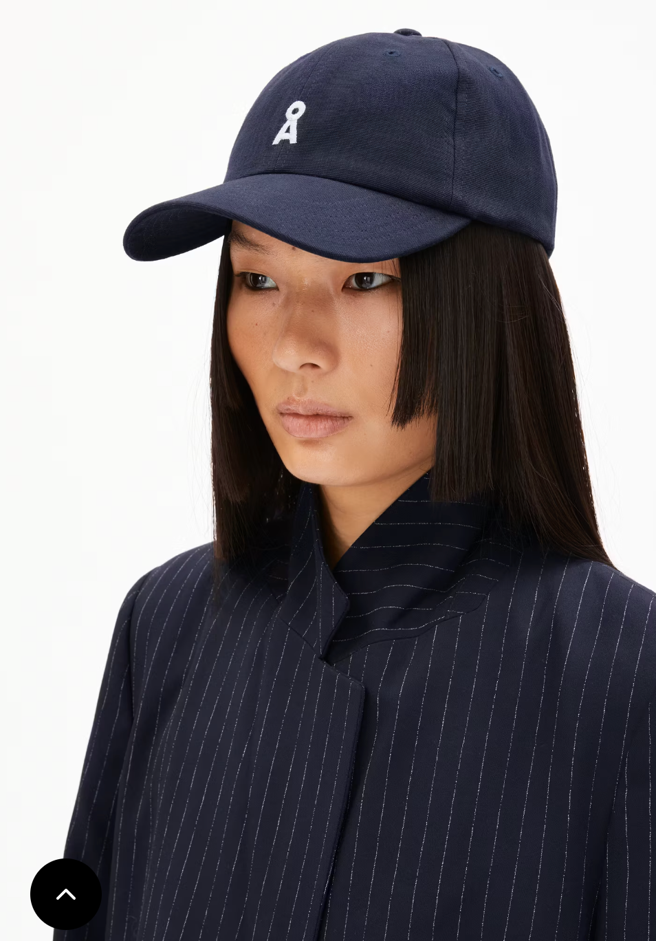 Armedangels - Kappe Yenaas Biobaumwolle dunkelblau-sonnenschutz