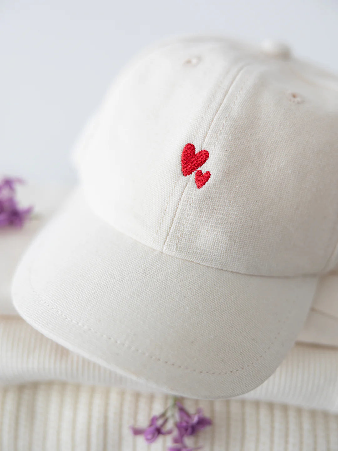 Atelier Rive - Baby Cap Herzen Mini