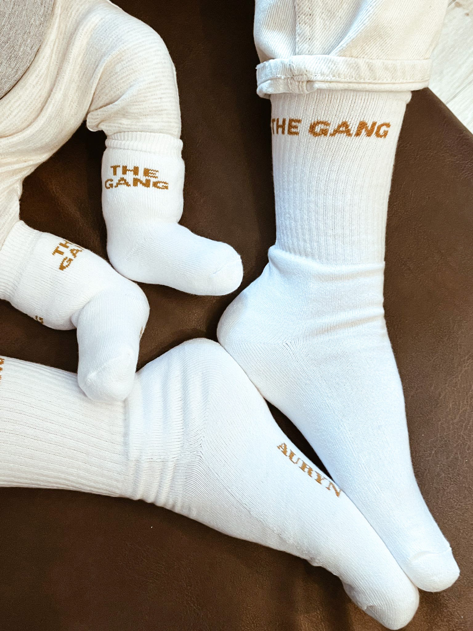 AURYN -  THE GANG Socken weiß - Partnerlooksocken