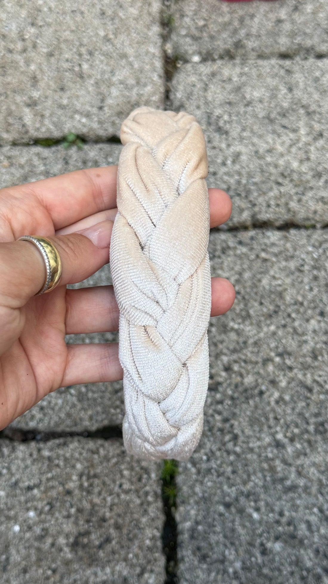 Wolkenweis - Geflochtene Haarreifen in verschiedenen Farben