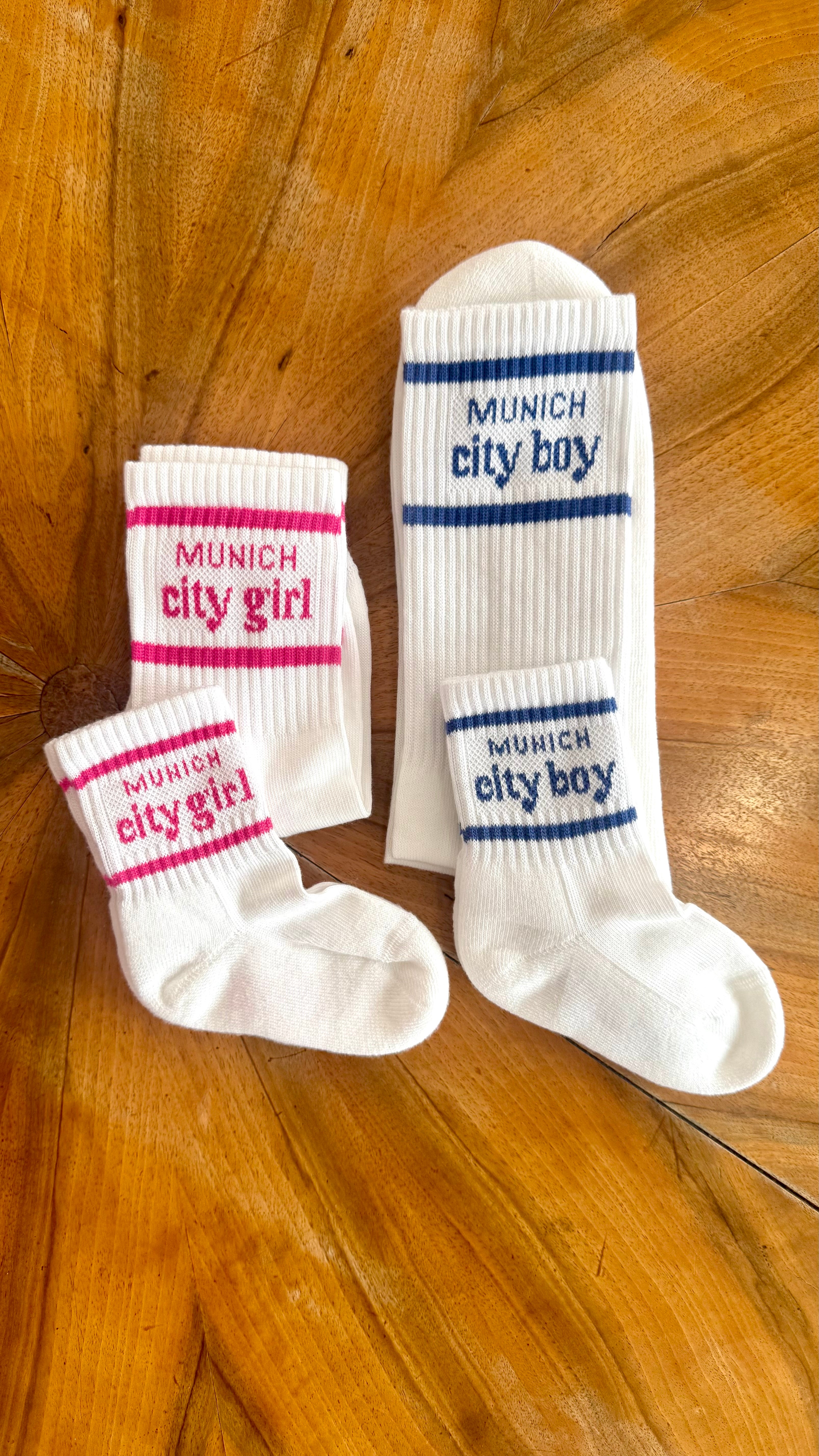 AURYN - Munich city boy - Socken - Partnerlooksocken MINI & ME