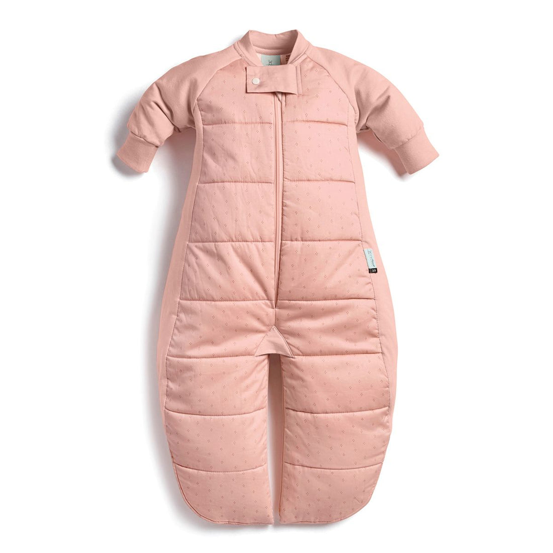Ergopouch - Winterschlafsack rosa mit Füßen TOG 2,5