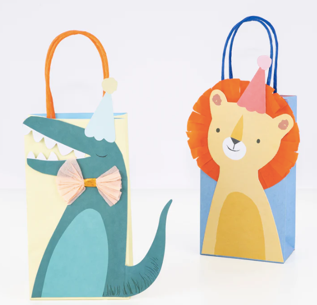 Meri Meri - Tierparade Partytaschen 8er Pack - AURYN Shop