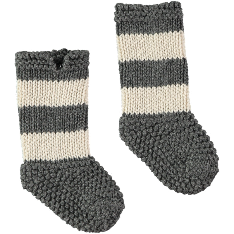 Süße Stricksocken aus 100% Baumwolle für Mädchen und Jungen von Li & Me.