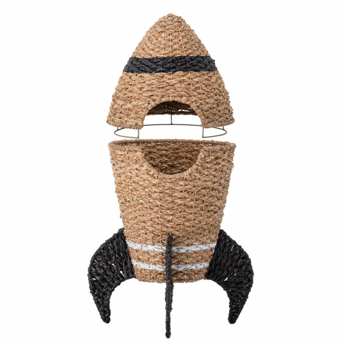 Bloomingville - Kinder Aufbewahrungskorb Rattan Rakete