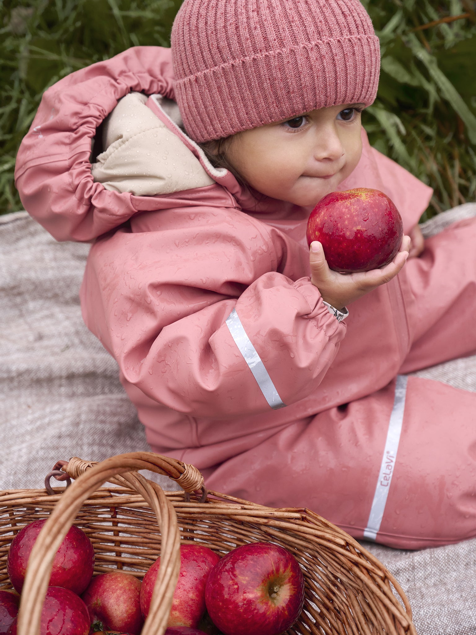 Celavi-mütze-weinrot-kinder