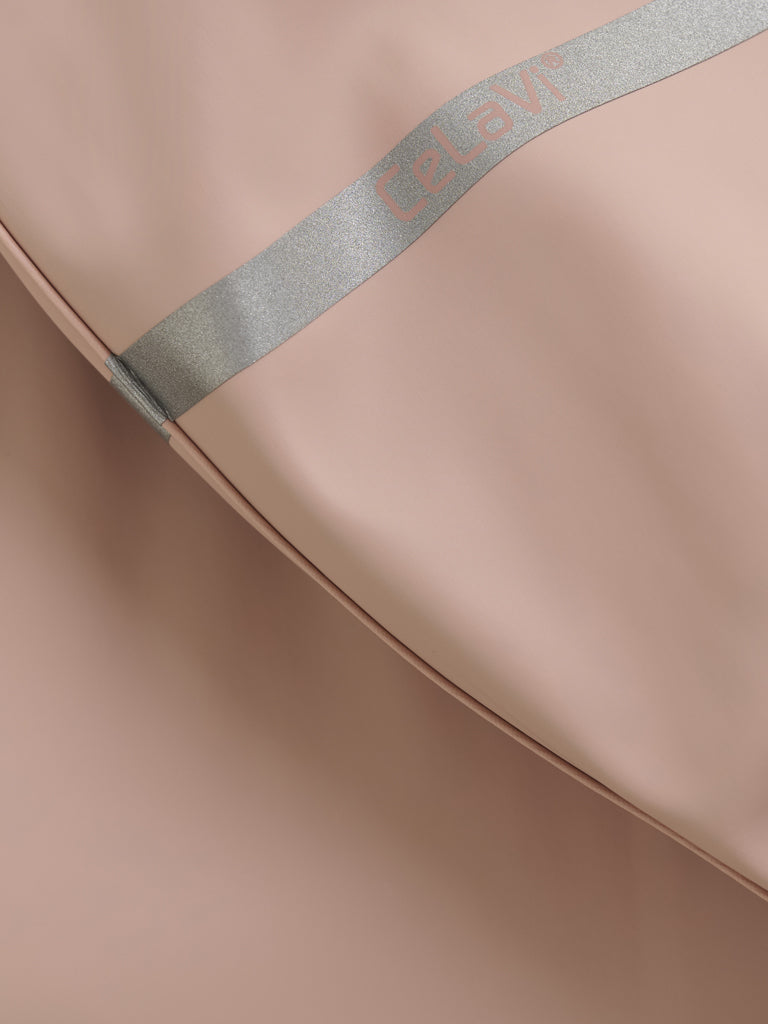 Celavi - Regenkombi 2- teilig gefüttert rosa, Regenkleidung Kinder