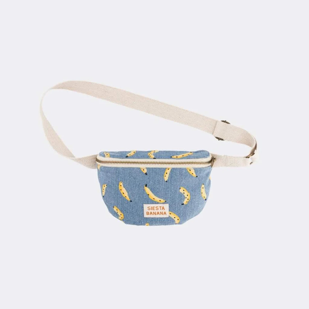 Lässig - Kinderbauchtasche aus Baumwolle, Bananenprint