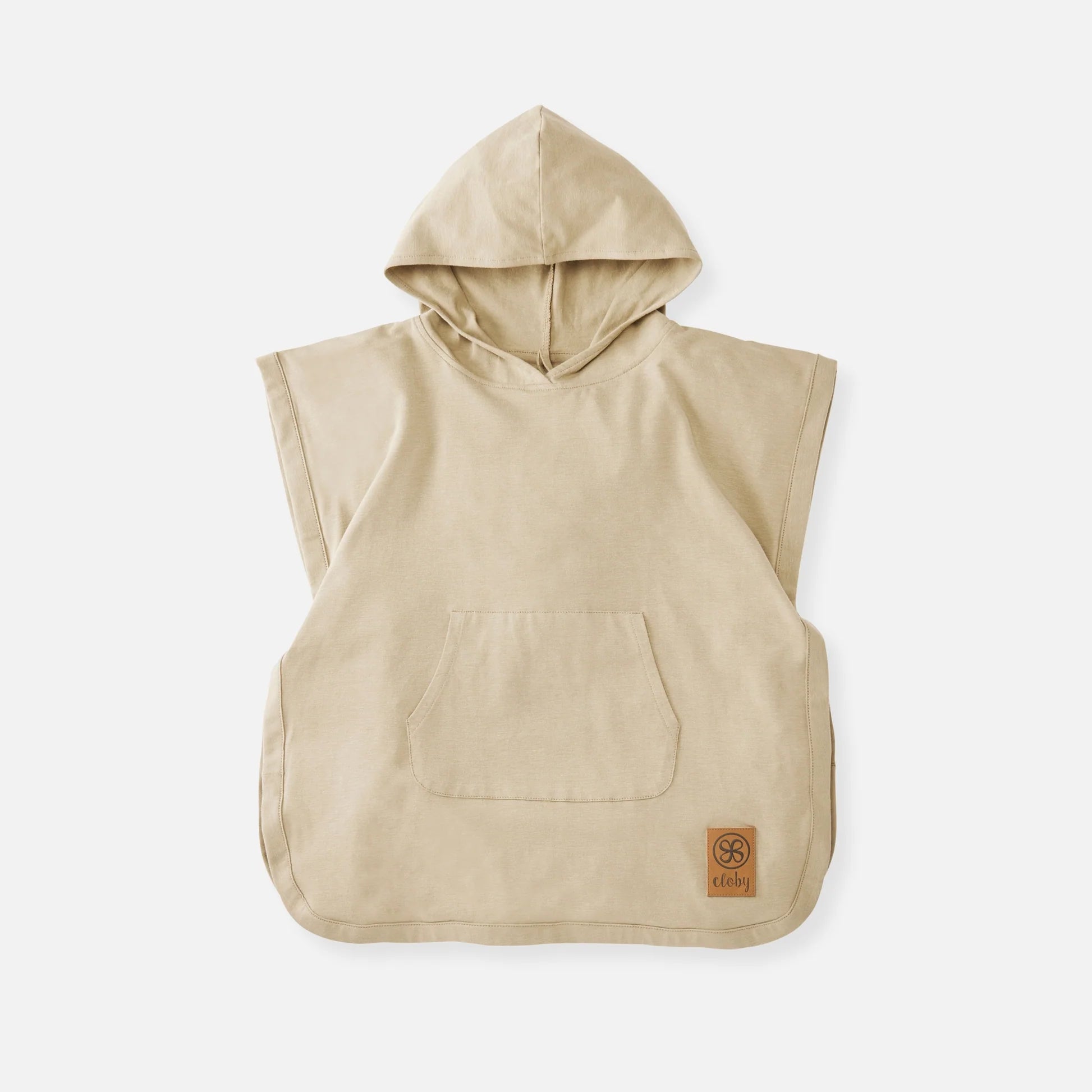 Cloby - Kinder Poncho mit UV-Schutz 50 "Sandy Beach" beige