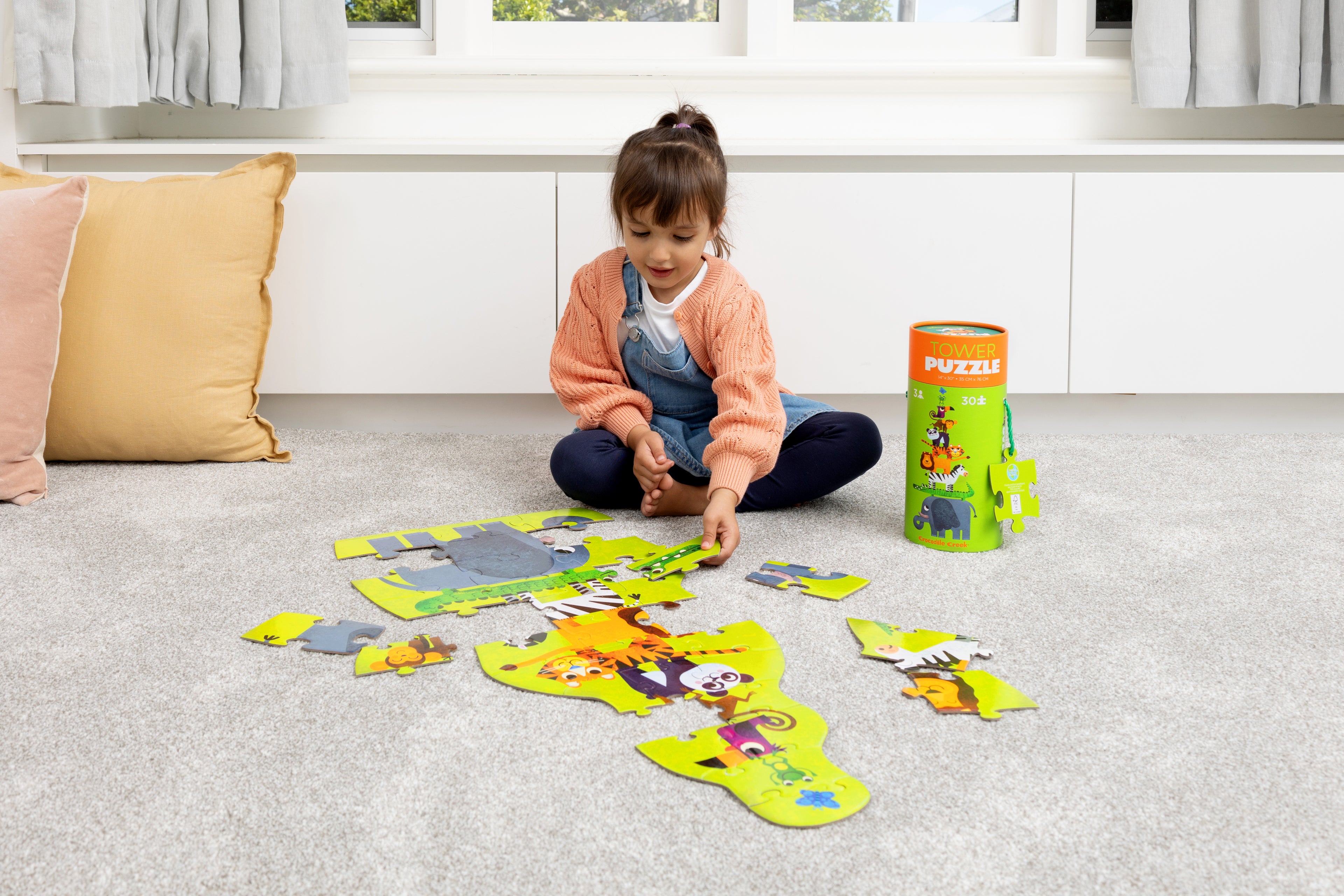 Crocodile Creek - Kinder Puzzle Dschungel 30 Teile