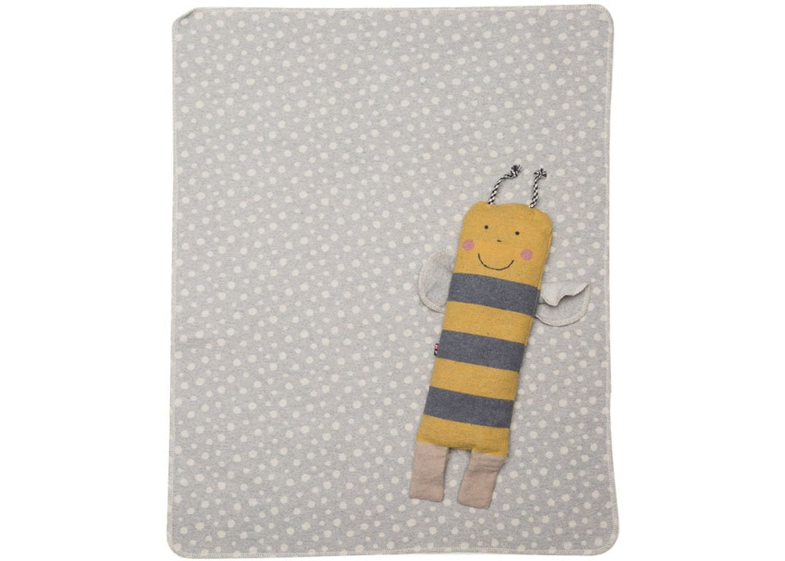 David Fussenegger - Biene Decke/ Handpuppe aus Baumwolle