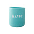 Design Letters - Lieblingsbecher Happy grün