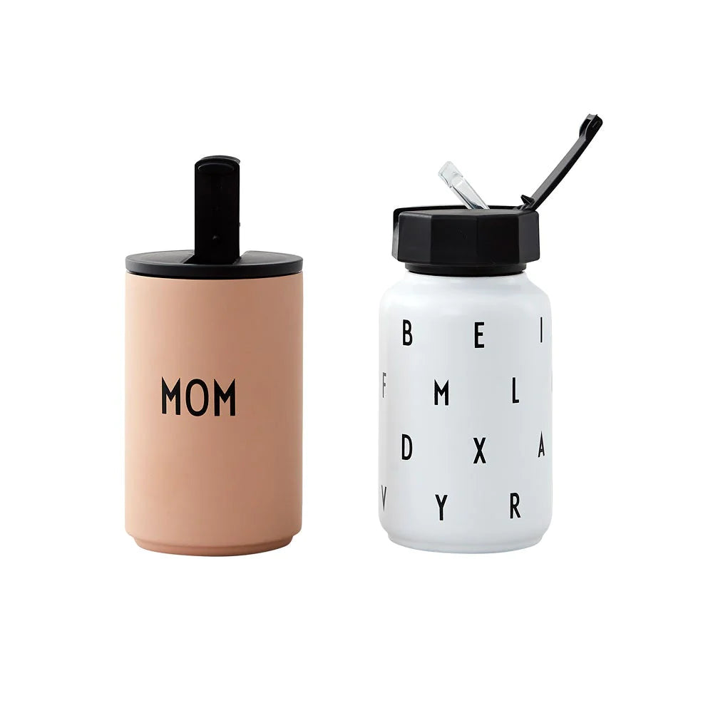 Design Letters - Mom &amp; mini Geschenkbox, Thermobecher-Thermoflasche
