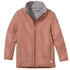 Disana - Kinder Zipper Jacke aus dünnem Walkstoff rosa