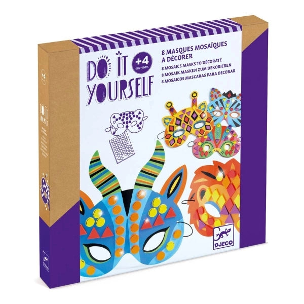 Djeco - DIY: Masken Dschungeltiere