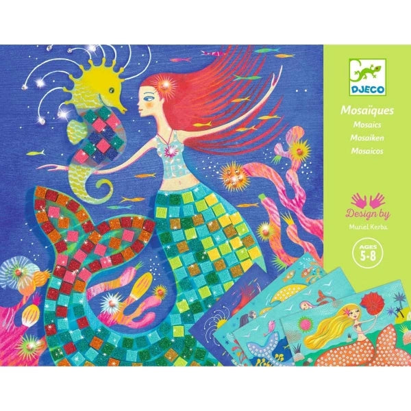 Djeco-Mosaik-Meerjungfrau