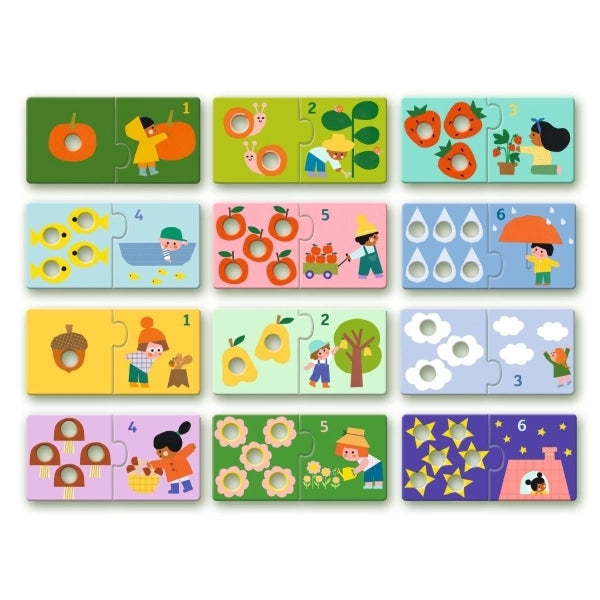 Djeco-Zahlen-Puzzel