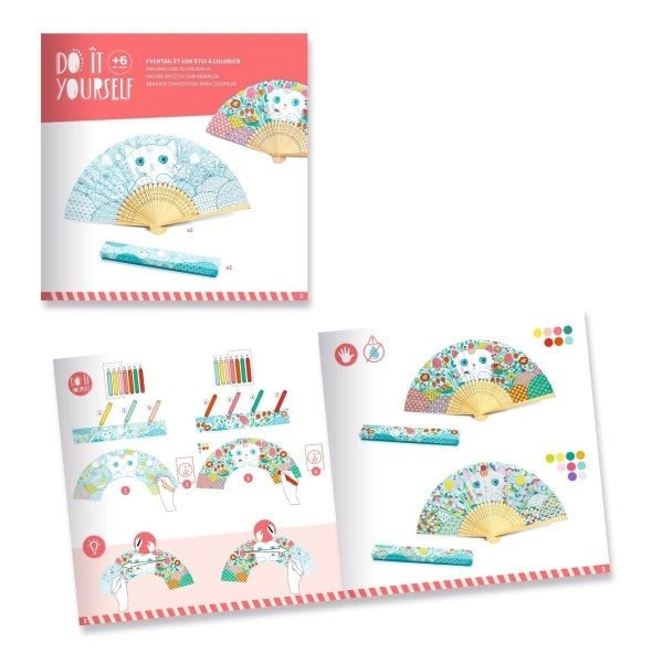 Djeco - DIY- Do It Yourself Fächer Koneko