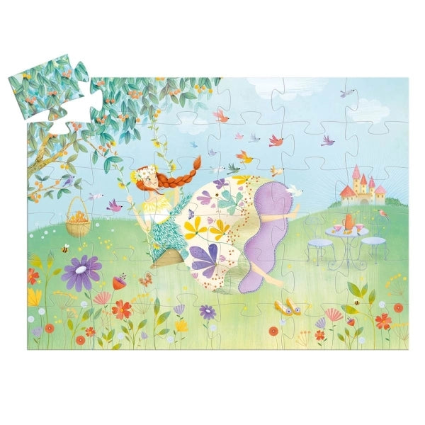 Djeco-puzzle-blumenprinzessin