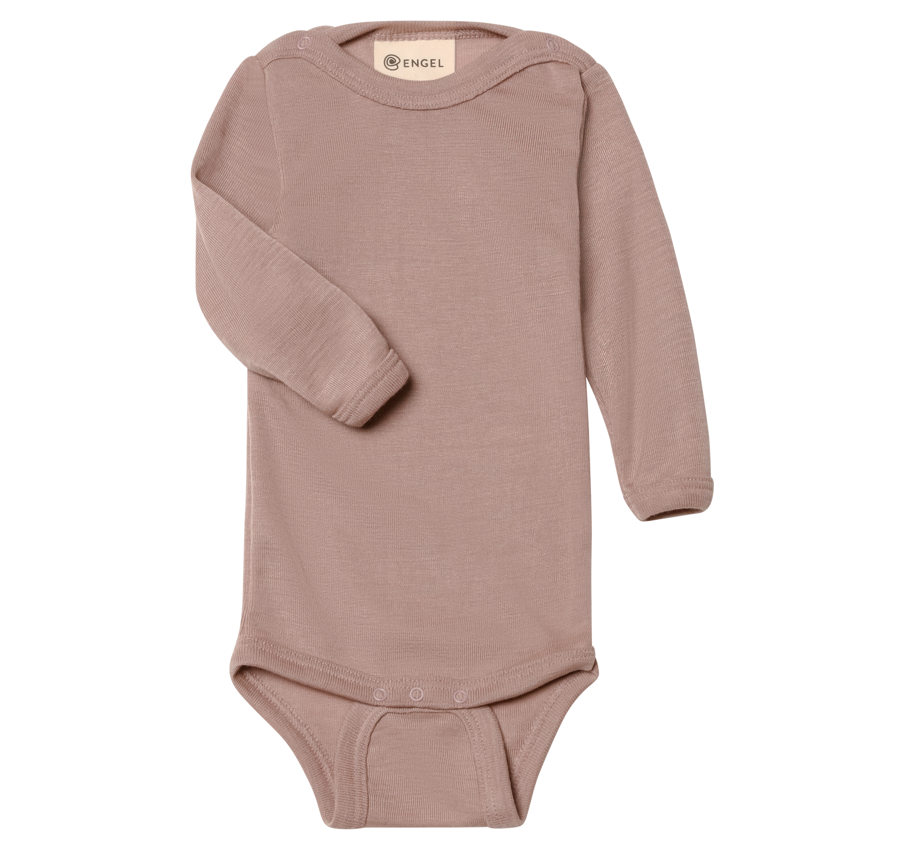 Engel - Baby Body Wolle/ Seide rosa