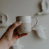 Eulenschnitt - handgemachter kleine Cappuccino Tasse smiley