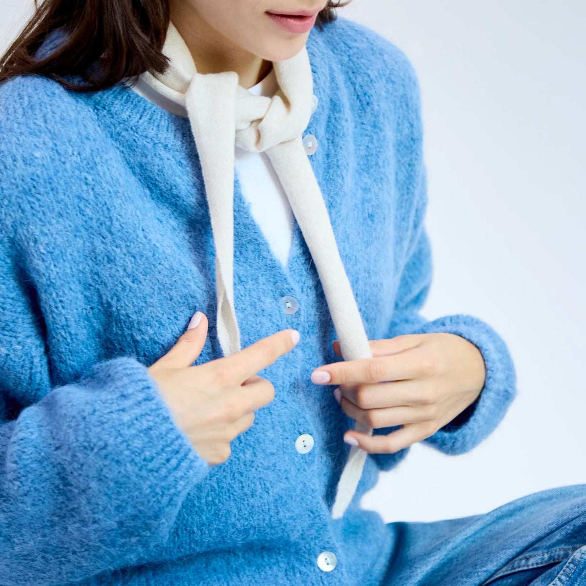Finding Dodo - Dreieckstuch Cashmere natur
