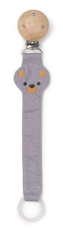 Franck&Fischer-Schnullerband-grau-teddy