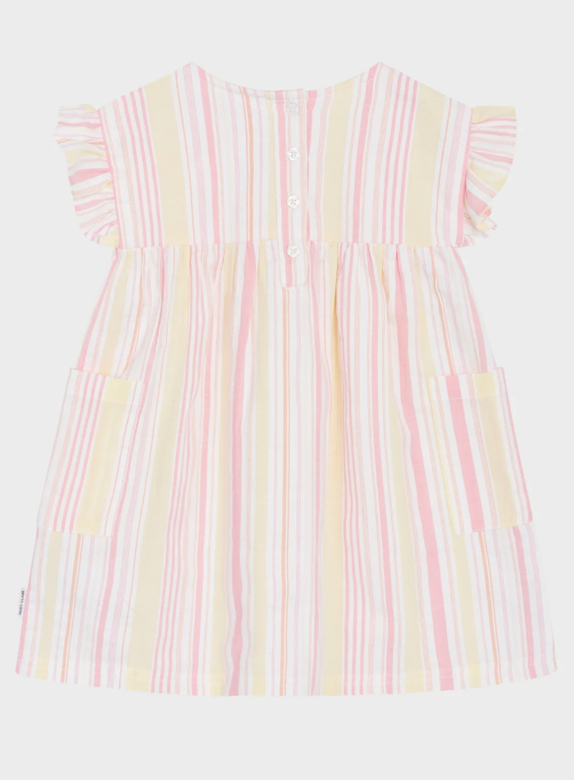 Hust & Claire - Mädchenkleid Kisa Streifen rosa