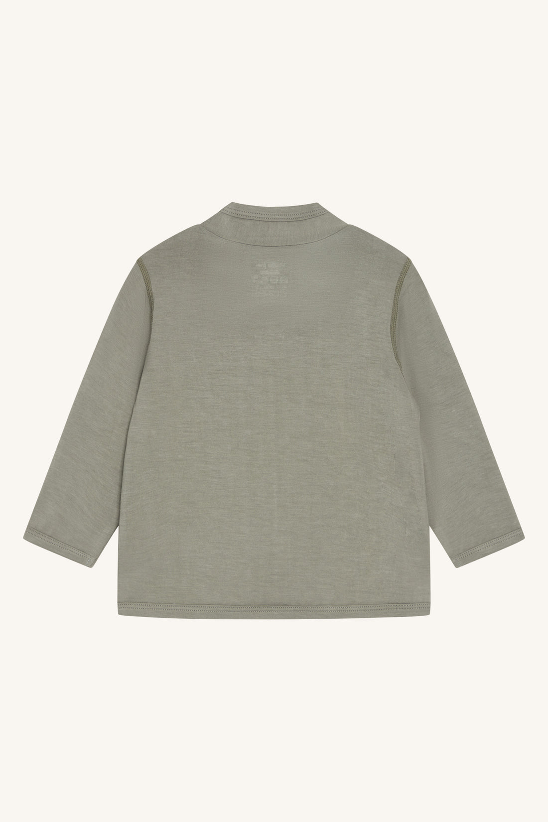 Hust & Claire - Babyjacke Bambus braun mit Reißverschluss