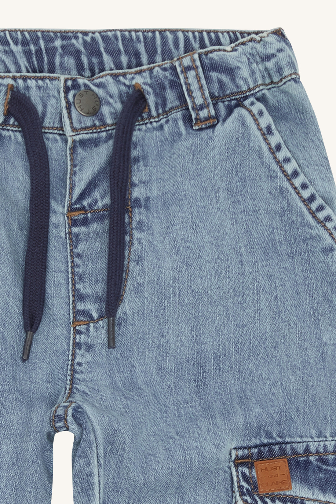 Hust & Claire - Babyjeans Baumwolle blau