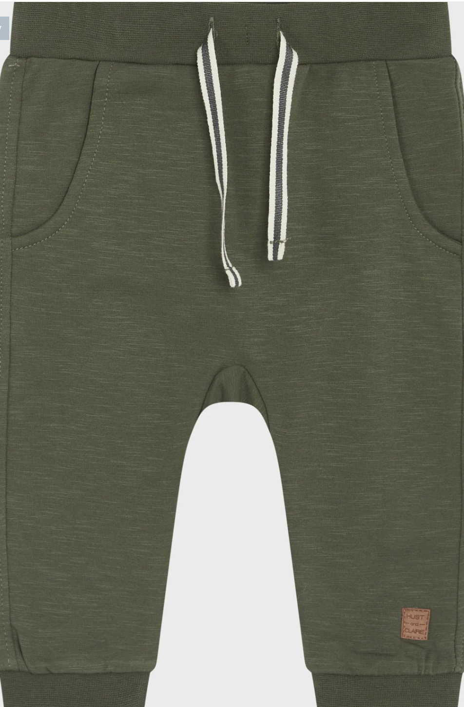 Hust&Claire-jogginghose-grün