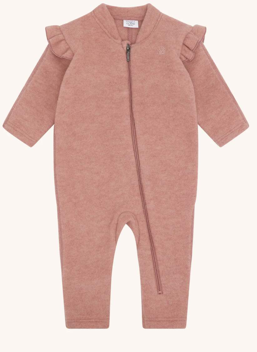 Hust & Claire rosa overall Merinowolle