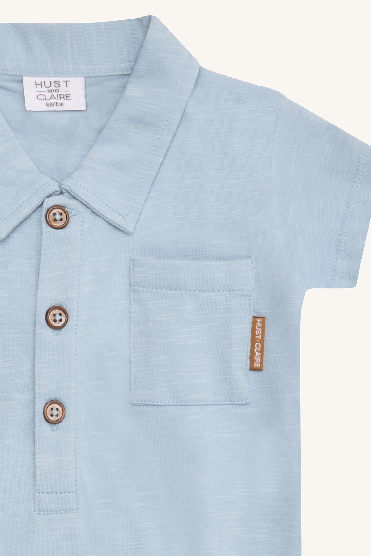 Hustandclaire-Body-Blau-Kragen