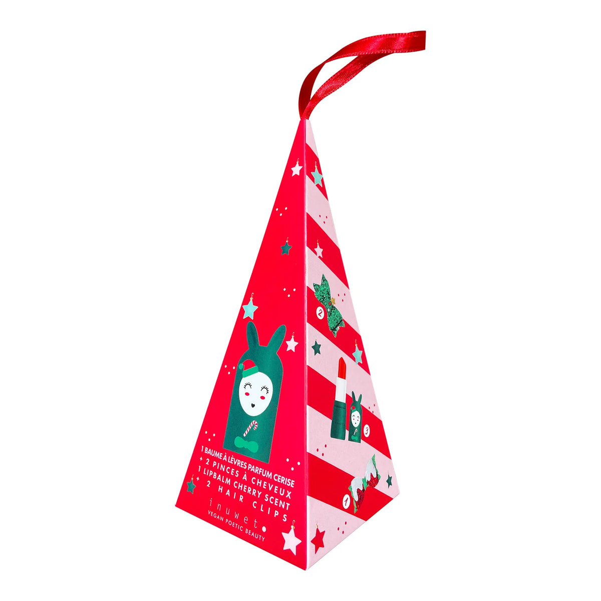 Inuwet - Weihnachtsbox Lippbalm & Haarklammer