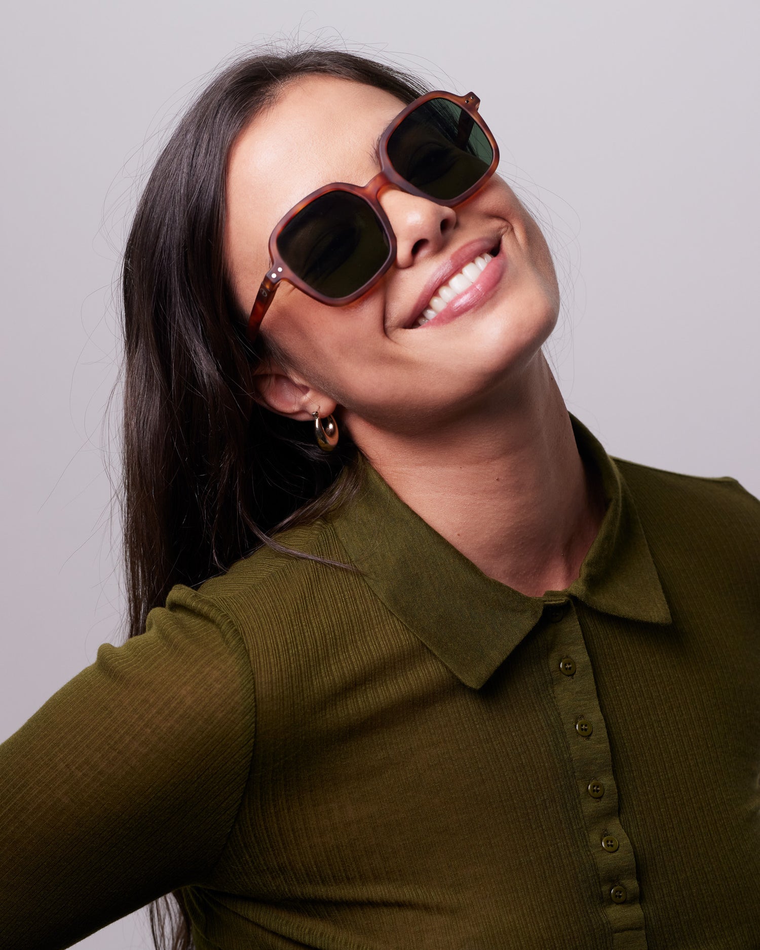 Izipizi - Sonnenbrille für Frauen in braun