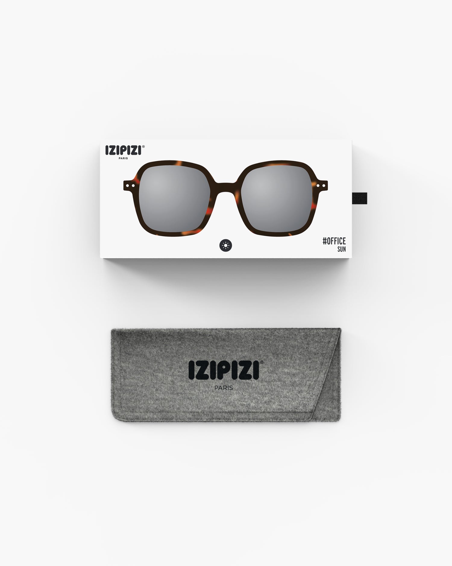 Izipizi - Sonnenbrille Frauen in tortoise  mit Verpackung