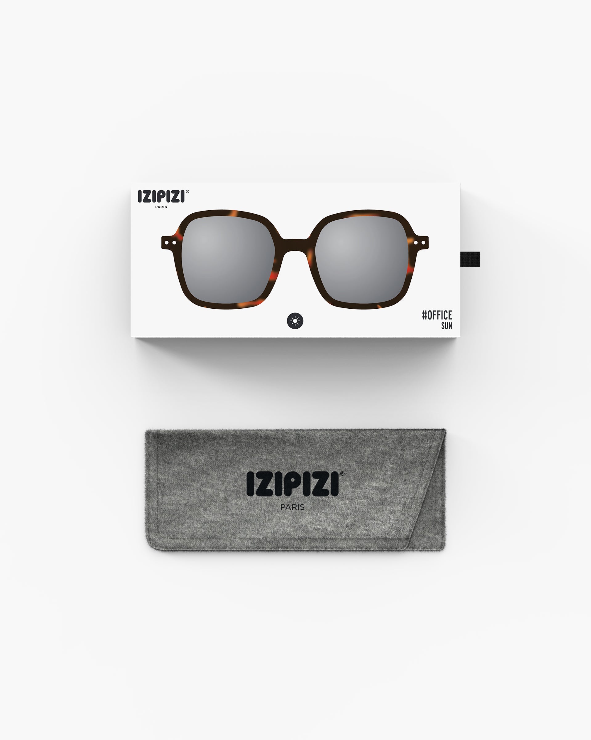 Izipizi - Sonnenbrille Frauen in tortoise mit Verpackung