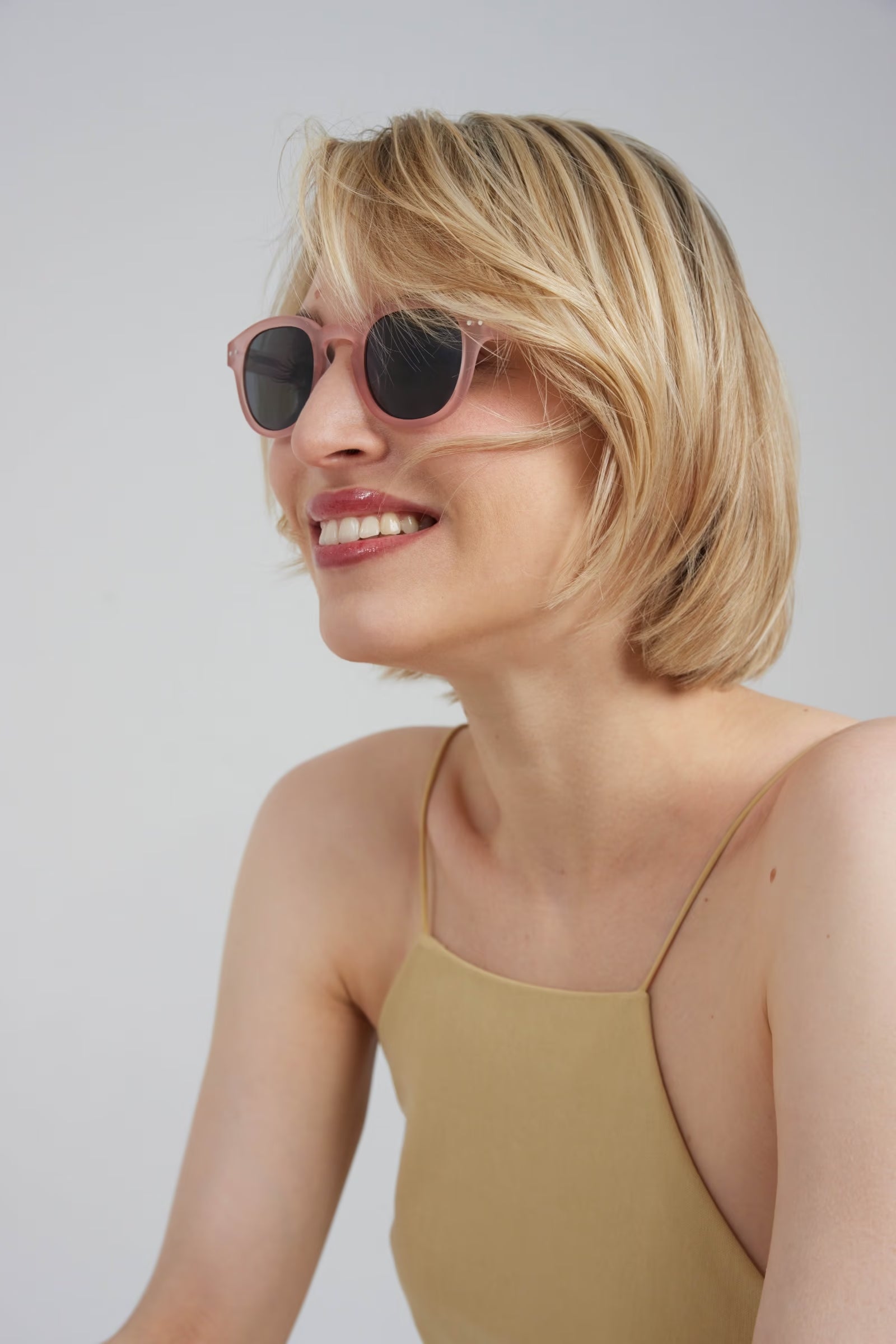 Izipizi - Damen Sonnebrille C transparent rosa MINI & ME