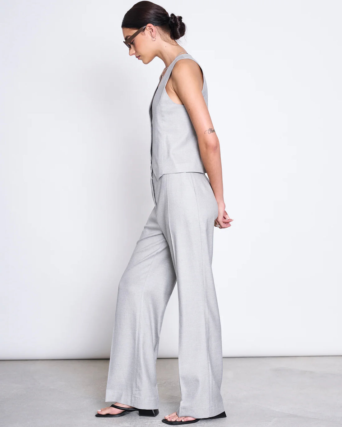 Jan`n June - Damen Weste Aros hellgrauJan`n June - Damen Weste Aros hellgrau